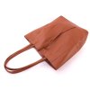 Kožená kabelka Borse in Pelle  hnědá