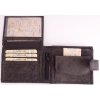 Pánská kožená peněženka  ČERNÁ