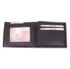 Pánská kožená peněženka  ČERNÁ