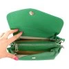 Kožená kabelka  In Pelle  ZELENÁ