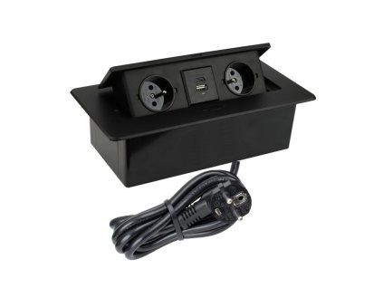 kombibox 2 usb cerny