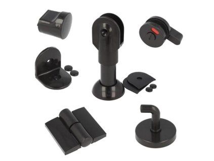 siso kovani WCboxy sada plast cerna prava