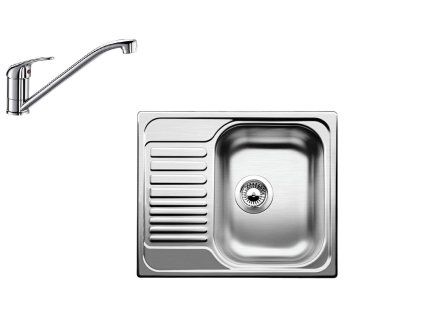 Blanco set TIPO 45 S Mini a DARAS chrom