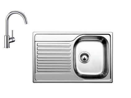 Blanco set TIPO 45 S Compact a MIDA chrom