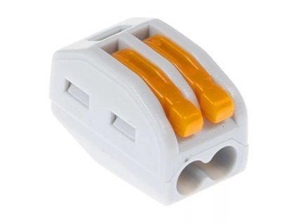 LED WAGO svorka 2 x 2,5 seda1