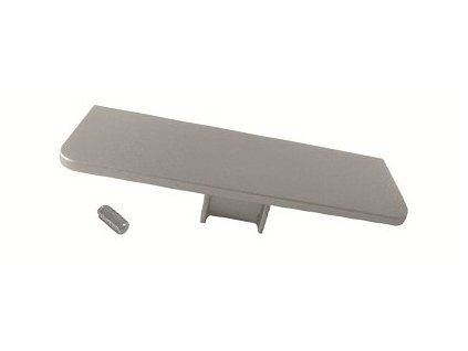 Koncovka plna k LED profilu C nerez