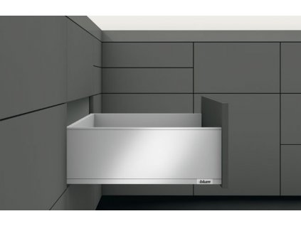 BLUM Legrabox pure bílý - sada C 300 / 40 kg bez čelního kování