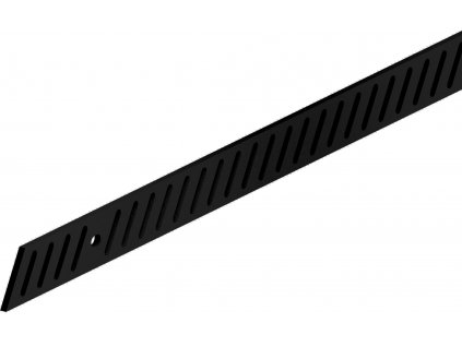 ROC DESIGN - horní kolejnice D05 ocel černá mat (Délka 195 cm)