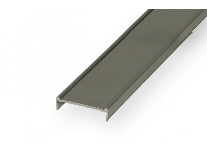 ALUPROFIL- krycí profil šířka 75 mm (Barva Hliník, Délka 3 m)