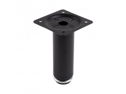 soklová nožka NZ průměr 30 mm černá mat (Výška 120 mm)