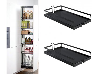 KESSEBOHMER Dispensa Junior Slim ram a 2ks ARENA style kos antracit 400mm