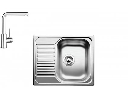 Blanco set TIPO 45 S Mini a MILA chrom