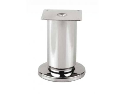 Soklová nožka S13 pr.50 mm imitace nerezi (Výška 150 mm)
