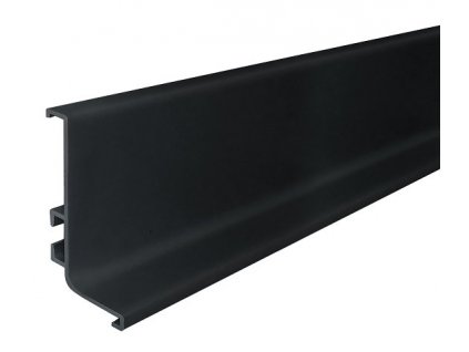Profil pro bezúchytkové dveře J- délka 4100 mm černá mat