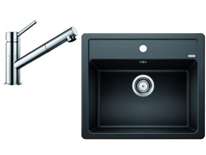 Set Blanco LEGRA 6 + KANO-S chrom (Barva Černá)