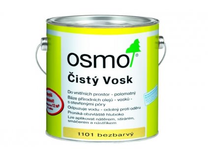 OSMO čistý vosk pro exotické dřeviny (Barva Bezbarvá, Objem 0,75 l, Typ Vosky)