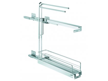KESSEBÖHMER- Výsuv 15-3D pro utěrky chrom classic