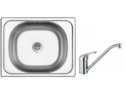 Set Sinks CLASSIC 500 M matný + baterie (baterie VITALIA)
