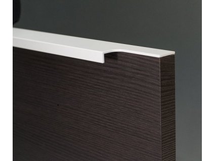 Narazeci uchytova lista UKS 11F RAL 9003 bila