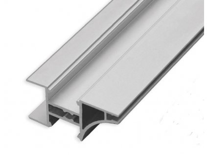 uchytovy profil LED LL 08 oboustranny 3 m bez krytek 1