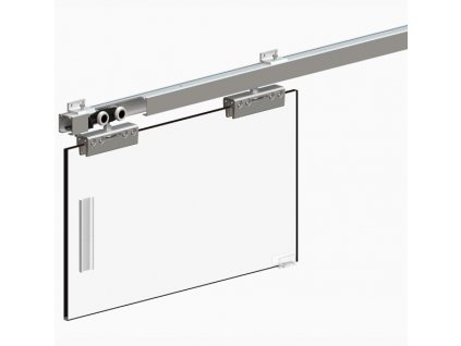 Valcomp HERKULES GLASS sada kovani na sklenene dvere na 100 kg 2 m 3