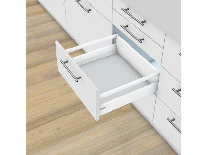 BLUM ANTARO sada 550 mm D 65kg bílá -bez čelního kování