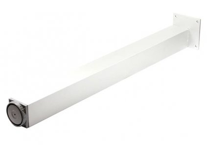Stolová noha výška 710 mm 60 x 60 mm bílá