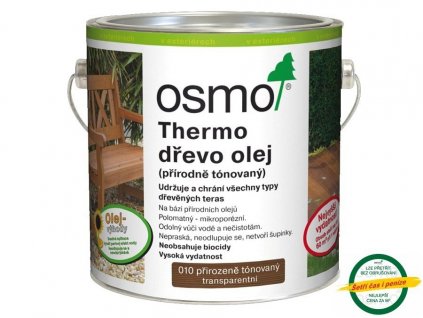 OSMO terasový olej thermo dřevo olej 010  + Dárek