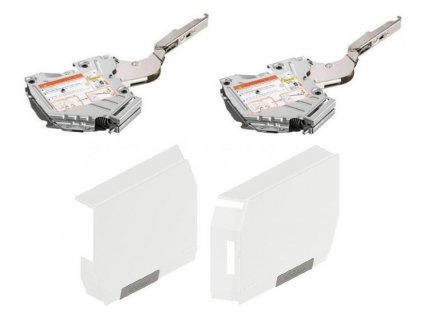BLUM HKS TIP ON 20K2E00T -silný + krytky bílé