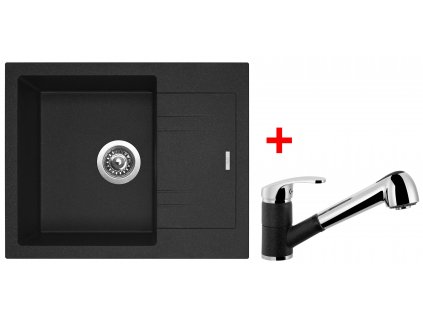Set Sinks LINEA 600 N + Legenda S GR (Barva Bílá, Označení Milk)
