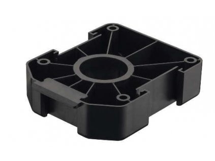 Hafele AXILO soklova nozka cerna priruba