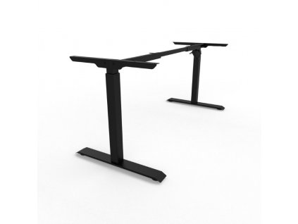 Elektricky nastavitelná stolová podnož IN-MORE 1M2S 695 - 1175 mm černá