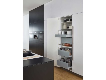 Cemux kování pro potravinovou skříň H Box SLIM sklo modul 600 mm antracit