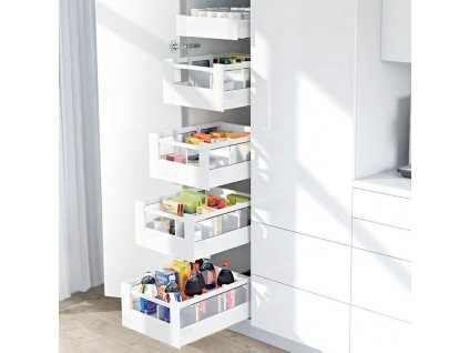 Cemux potravinova skrin A Box sklo modul bily