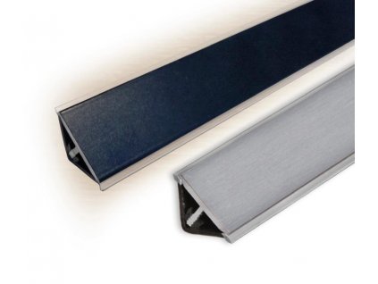 Těsnící profil TL 20 k pracovním deskám 2 m (Barva Nerez broušená)