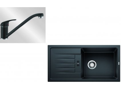 Blanco set FAVUM XL 6 S + DARAS SILGRANIT-Look (Barva Antracit)