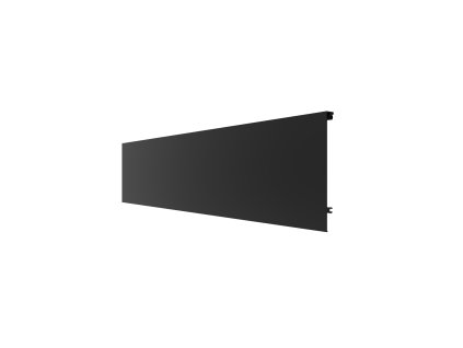 Cemux H Box SLIM vnitrni zasuvka cerny celni panel 1200mm