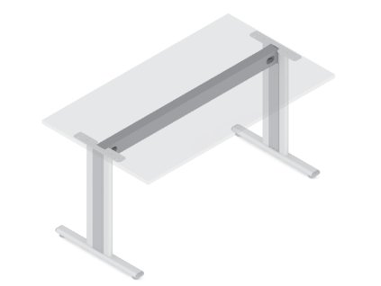 VOGA spojovací tunel DESK BAR (Délka 1103 mm)