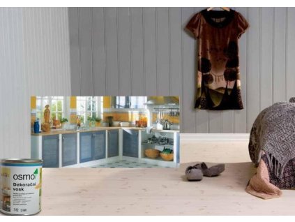 Osmo dekorační vosk CREATIV (Balení 2,5 l, Barva Bílá)