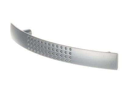 Úchytka kovová Kewina satin chrom (Rozteč 96 mm)