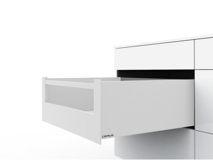 Cemux H Box SLIM vnitřní zásuvka bílá H199 (Délka 550 mm)