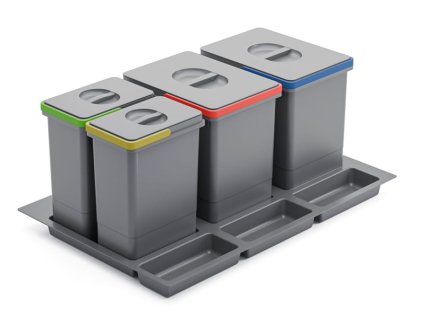 Odpadkový koš Sinks PRACTIKO sorter 800