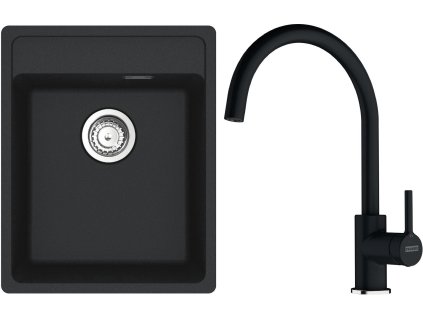 Franke dřez MRG 610-37  RTL + FC 6018 (Barva Šedobéžová, Označení Kašmír)