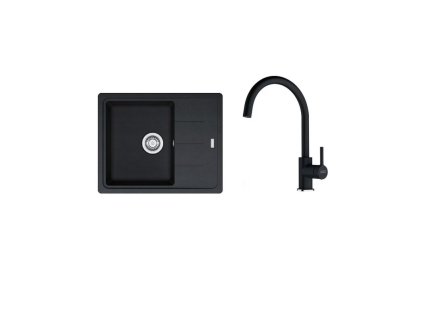 Franke set BFG 611-62 + FC 6018 (Barva Černá metalická, Označení Onyx)