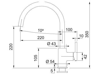Franke set OID 611 + FC 6018 (Barva Černá)