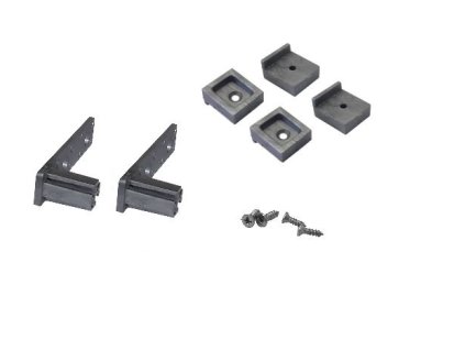 Vzpěra hliníková set elementů pro varné desky (Barva Šedá)