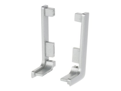 Gola úchytový profil J otevřené koncovky kovové (Barva Černá matná)