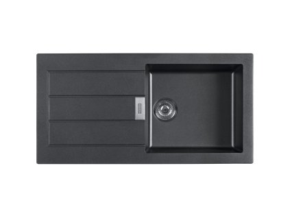 Franke dřez S2D 611-100 (Barva Černá)