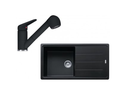 Set Franke G138 BFG 611 + FC 9547 (Barva Šedá, Označení Šedý kámen)