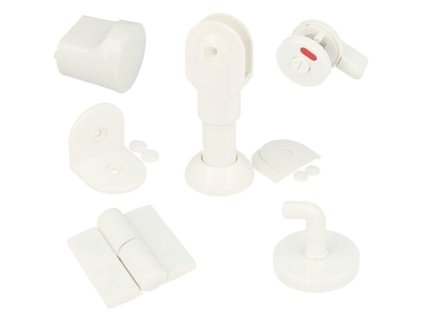 siso kovani WCboxy sada plast bila prava